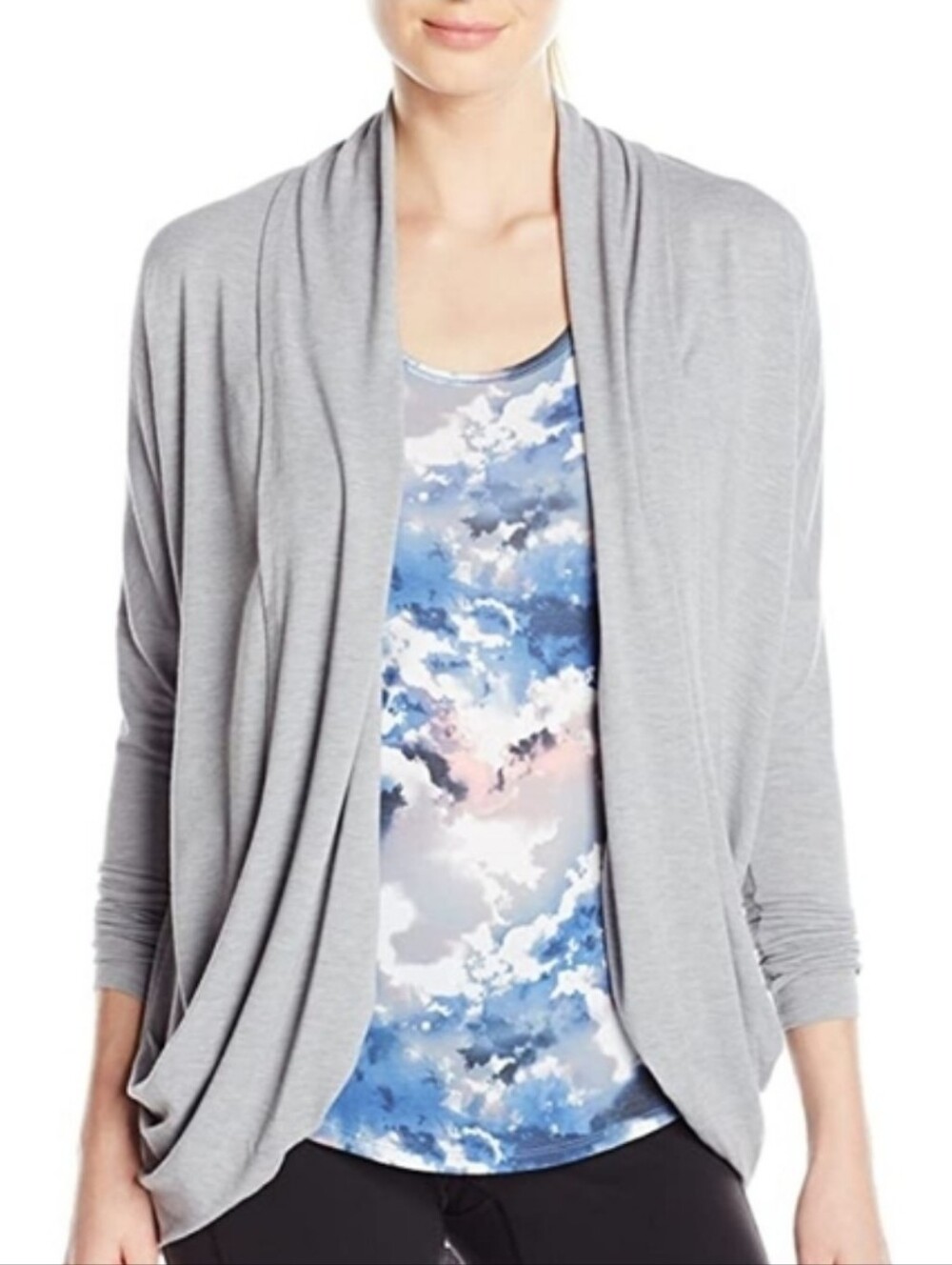 Lucy Enlightening Wrap Drape Front Cardigan